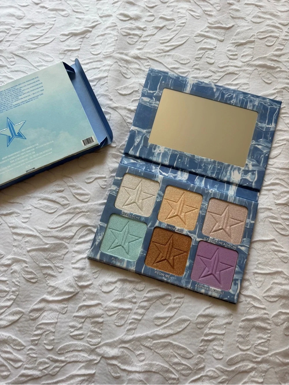 Brand New Jeffree Star Cosmetics Beauty Skin Frost Pro Palette - Ice Crusher